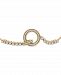 Wrapped Diamond Interlocking Loop Bolo Bracelet (1/3 ct t. w. ) in 14k Gold, Created for Macy's