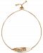 Giani Bernini Cubic Zirconia Mom Bolo Bracelet in 18k Gold-Plated Sterling Silver, Created for Macy's