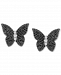 Diamond Butterfly Stud Earrings (1/2 ct. t. w. ) in Sterling Silver