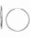 Giani Bernini Small Endless Hoop Earrings in Sterling Silver, 1", Created for Macy's