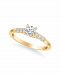 Diamond Engagement Ring (5/8 ct. t. w. ) in 14k White, Yellow or Rose Gold