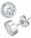 Effy Diamond Bezel Stud Earrings (1 ct. t. w. )