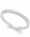 Diamond Scalloped Band in 14k White Gold (1/4 ct. t. w. )