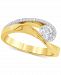 Diamond Swirl Ring (1/2 ct. t. w. ) in 14k Two-Tone Gold