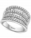 Effy Diamond Multirow Statement Ring (1-3/8 ct. t. w. ) in 14k White Gold