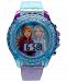 Accutime Kid's Frozen 2 Digital Glitter Silicone Strap Watch 34mm