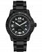 Gevril Men's Seacloud Swiss Automatic Black Stainless Steel Bracelet Watch 45mm