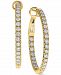 Diamond In & Out Hoop Earrings (1 ct. t. w. ) in 14k Gold