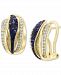 Effy Sapphire (1/2 ct. t. w. ) & Diamond (3/8 ct. t. w. ) Statement Earrings in 14k Gold