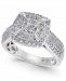 Diamond Double Halo Engagement Ring (1 ct. t. w) in 14k White Gold