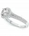 Diamond Halo Engagement Ring (1-1/2 ct. t. w. ) in 14k White Gold