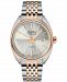 Gevril Men's Five Points Swiss Automatic Two-Tone Stainless Steel Bracelet Watch 47.5mm