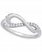Diamond Infinity Ring (1/5 ct. t. w. ) in Sterling Silver