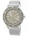 Inc International Concepts Men's Silver-Tone Mesh Bracelet Watch 46mm, Created for Macy's