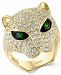 Effy Diamond (2-1/2 ct. t. w. ) & Tsavorite (1/4 ct. t. w. ) Panther Ring in 14k Gold