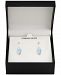Birth Gemstone & Diamond Accent Drop Earrings in 18k Gold-Plated Sterling Silver (Available in all Birthstones)