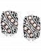 Effy Filigree Drop Earrings in Sterling Silver & 18k Rose Gold