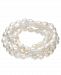 Cultured Freshwater Baroque Pearl (7mm) 5-Pc. Stretch Bracelet Set
