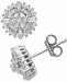 Diamond Burst Stud Earrings (1/2 ct. t. w. ) in Sterling Silver