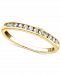 Diamond Channel Band (1/4 ct. t. w. ) in 14k White or Yellow Gold