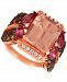 Le Vian Chocolatier Multi-Gemstone (5-1/20 ct. t. w. ) & Diamond (5/8 ct. t. w. ) Statement Ring in 14k Rose Gold