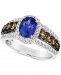 Le Vian Blueberry Tanzanite (1 ct. t. w. ) & Diamond (7/8 ct. t. w. ) Ring in 14k White Gold