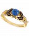 Le Vian Chocolatier Blueberry Sapphire (5/8 ct. t. w. ) & Diamond (1/3 ct. t. w. ) Ring in 14k Gold
