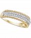 Diamond Double Row Ring (1/3 ct. t. w. ) in 14k Two-Tone Gold