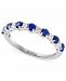 Effy Sapphire (3/4 ct. t. w. ) & Diamond Accent Stacking Ring in Sterling Silver