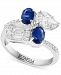 Effy Sapphire (1 ct. t. w. ) & Diamond (9/10 ct. t. w. ) Ring in 14k White Gold