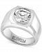 Effy Men's White Topaz Solitaire Ring (4-3/4 ct. t. w. ) in Sterling Silver