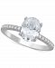 Diamond Oval Engagement Ring (1 ct. t. w. ) in 14k White Gold