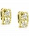 Giani Bernini Cubic Zirconia Open Rectangle Clip-On Stud Earrings in 18k Gold-Plated Sterling Silver, Created for Macy's