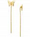 Giani Bernini Butterfly Threader Drop Earrings in 18k Gold-Plated Sterling Silver, Created for Macy's (Also in Sterling Silver)