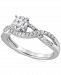 Diamond Twist Engagement Ring (7/8 ct. t. w. ) in Platinum