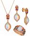 Le Vian Multi Gemstone Vanilla Diamond Pendant Necklace Earrings Ring Collection In 14k Rose Gold
