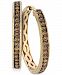Le Vian Chocolate Diamonds Hoop Earrings In 14k Gold 5 8 Ct. T. W.
