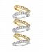 Certified Diamond Channel Band 1 4 1 Ct. T. W. In 14k White Or Yellow Gold