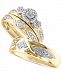His Her Diamond Wedding Set Collection In 14k Gold