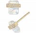Zoe Lev Moonstone & Diamond (1/10 ct. t. w) Stud Earrings in 14k Gold