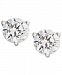 Certified Near Colorless Diamond Stud Earrings In 18k White Or Yellow Gold 1 4 1 1 4 Ct. T. W.