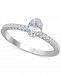 Diamond Oval Engagement Ring (3/4 ct. t. w. ) in 14k White Gold
