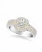 Diamond Princess Engagement Rings Bridal Set Collection In 14k Two Tone Gold