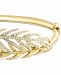 Effy Diamond Leaf Bangle Bracelet (7/8 ct. t. w. ) in 14k Gold