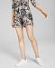 Charter Club Cashmere Printed Shorts, Created for Macy's
