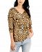 Inc International Concepts Women's Cheetah-Print Tunic, Created for Macy's