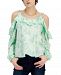 Inc International Concepts Women's Cold-Shoulder Blouse, Created for Macy's