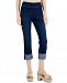 Inc International Concepts Women's Mid Rise Pull-On Cuffed Jeans, Created for Macy's