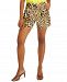 Inc International Concepts Women's Mid Rise Cheetah Print Pull-On Shorts, Created for Macy's