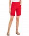 Inc International Concepts Women's High Rise Pull-On Bermuda Shorts, Created for Macy's